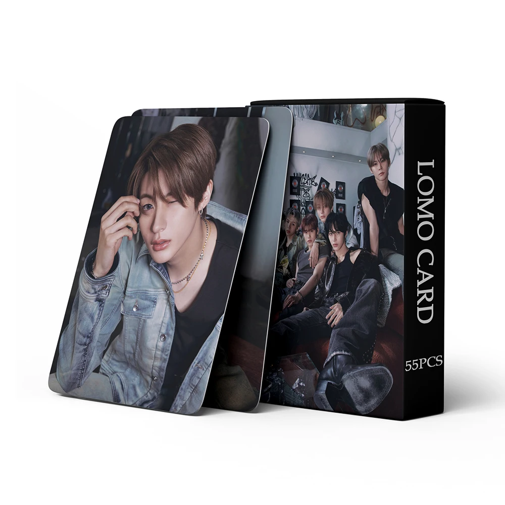 55 قطعة/المجموعة/المجموعة Kpop RIIZE Photocard ألبوم جديد الحصول على بطاقة غيتار لومو صور Photocard الوافدين الجدد المشجعين هدية