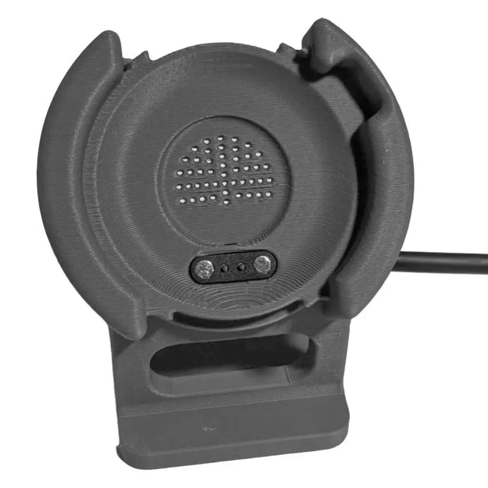 

Портативная зарядная база для часов, черная зарядная станция из АБС-пластика, подставка для зарядного устройства с 3D-печатью для CMF Watch Pro 2, аксессуары для умных часов