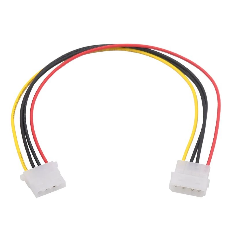 1/5Pcs/lot 4 Pin IDE Male To 4P Female Power Supply Cable To Floppy Drive Adapter Computer PC Floppy Drive Connector Cord 18AWG