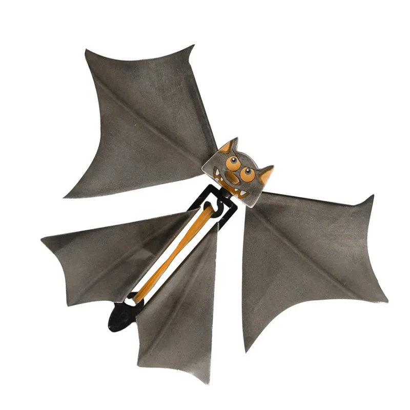 2022 150mm Halloween Magic Bat Flying Butterfly Magical Props Surprise Prank Joke Hallowmas Kids All Saints\' Day Science Toys