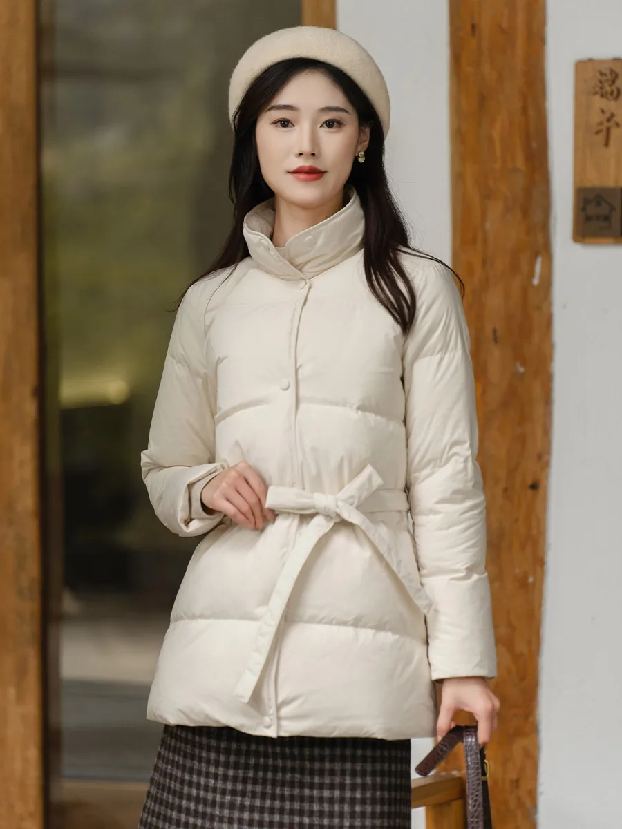 

Ретро-куртка из хлопка для женщин, новая дизайнерская модель, бежевая хлопковая одежда, художественный прямой крой, пуговицы, аппликации