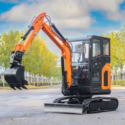 China customizable New Mini Digger 2.5 Ton Customize Multifunctional Hydraulic Mini Crawler Excavator High Efficiency EPA Engine