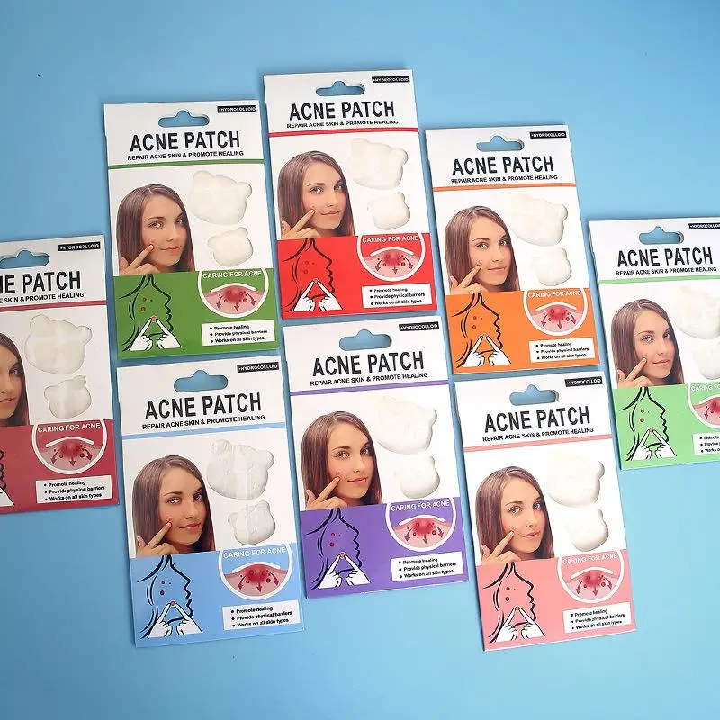 Invisible Acne Patch Mild Non-irritating Lightens Acne Hydrocolloid Acne Sticker Spots Marks Concealer Waterproof Repair Sticker