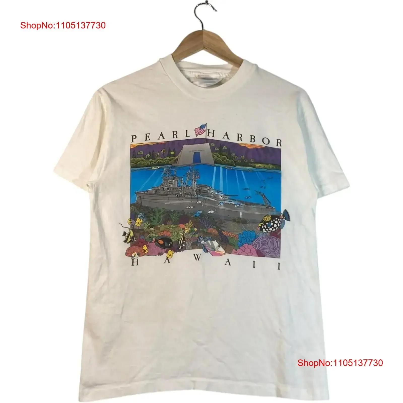 Vintage Pearl Harbor Hawaii T Shirt M vintage Washed fashion Stylish Top For Everyday Wear Breathable streetwear Versatile