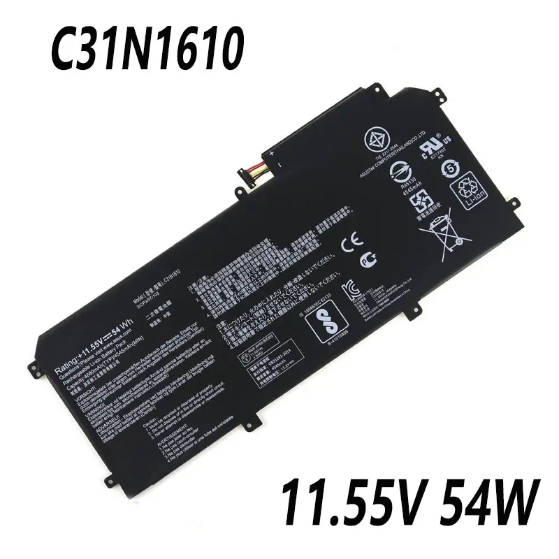 C31N1610 11.55V 54W Laptop Battery For Asus ZenBook UX330CA UX330CA-1A UX330CA-1C 0B200-02090100 3ICP3/97/103