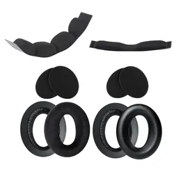 Soft Memory Sponge Ear Pads Cushion Headbeam headband for Sennheiser HD545 HD565 HD580 HD600 HD650 HD660 Earphone Earpads cover