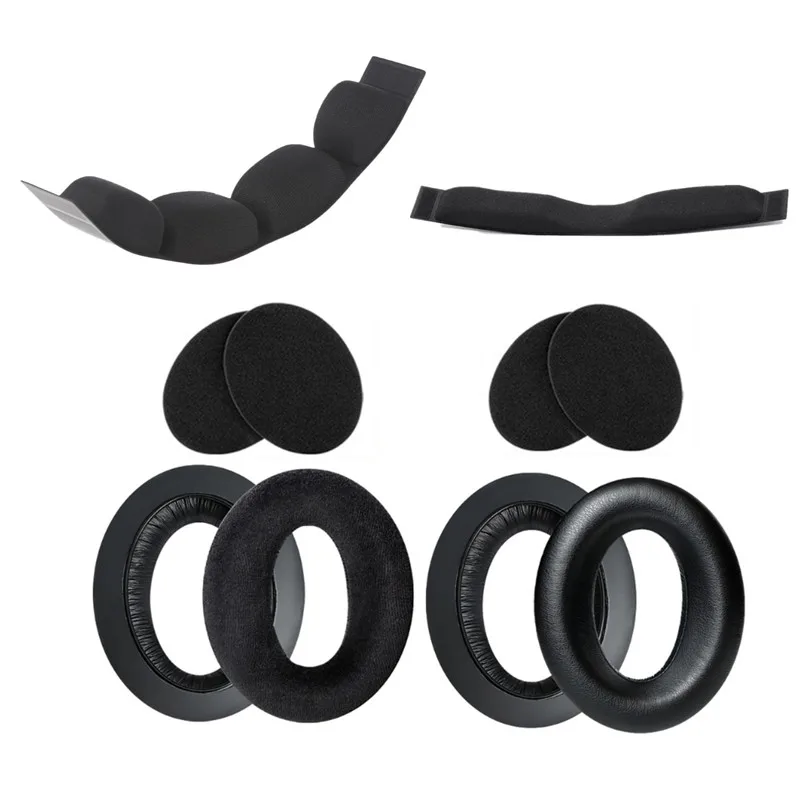 Soft Memory Sponge Ear Pads Cushion Headbeam headband for Sennheiser HD545 HD565 HD580 HD600 HD650 HD660 Earphone Earpads cover