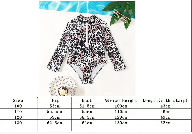 Swimsuits For Girls 2 Pieces Swim Suits Hot Springs Bathing Suit Sunblock Long Sleeve Shirt Girl Beachwear Kids Swimsuits 3-8Y