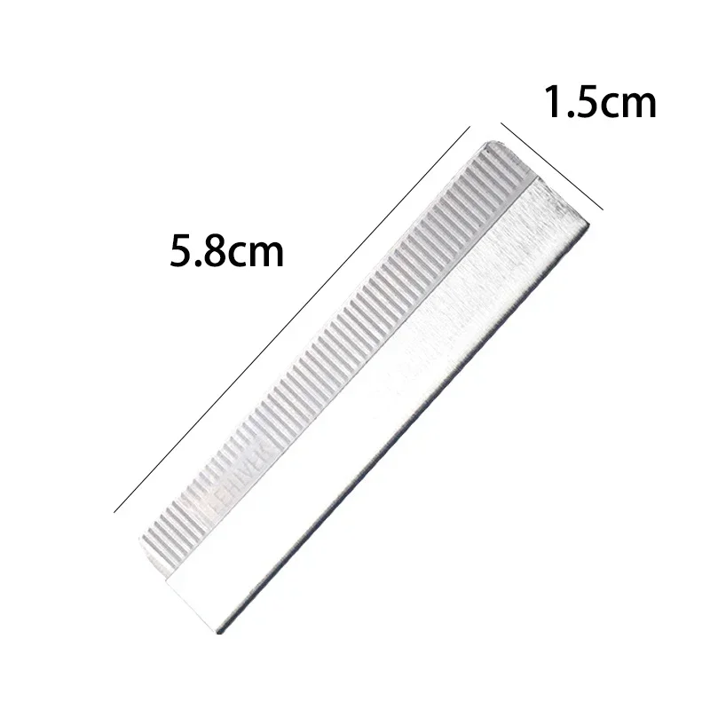 10 Uds recortador de cejas hoja de afeitar Microblading de acero inoxidable cuchillo para cejas para maquillaje permanente herramienta de belleza para tatuaje de cejas
