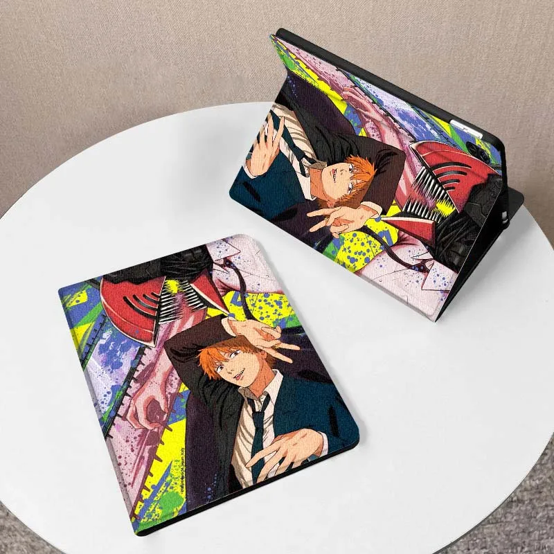 

C-Chainsaws Man pattern Tablet Case For Honor Tab Pad 6 7 8 9 X8 V7 V8 X9 13 X8a X9a Pro 10 Magic GT GT2 10.1 13.3 Inch