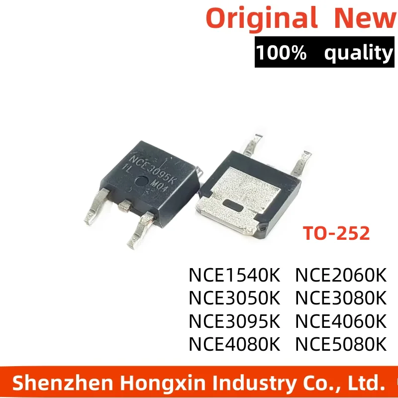 10pcs New NCE1540K 2060K 3050K 3080K 3095K 4060K 4080K 5080K TO-252 MOSFET