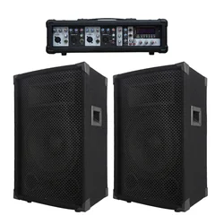 Professional audio 1200W 2X15