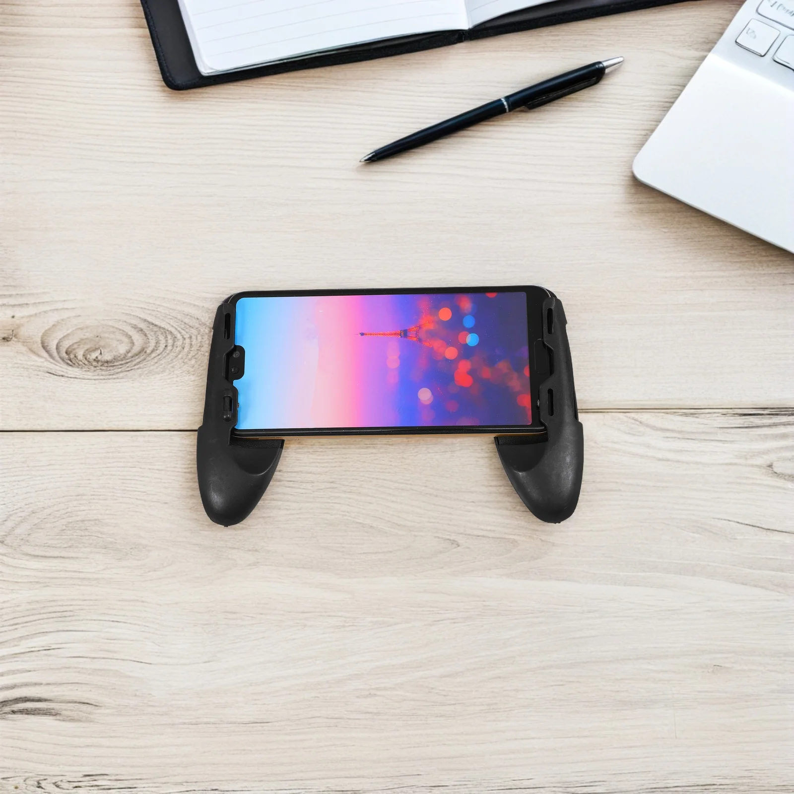 

Mobile Game Controller 3-in-1 Phone Grip Joystick Trigger Ergonomic Handle Quick Response Gaming Accessories for Mobile Games