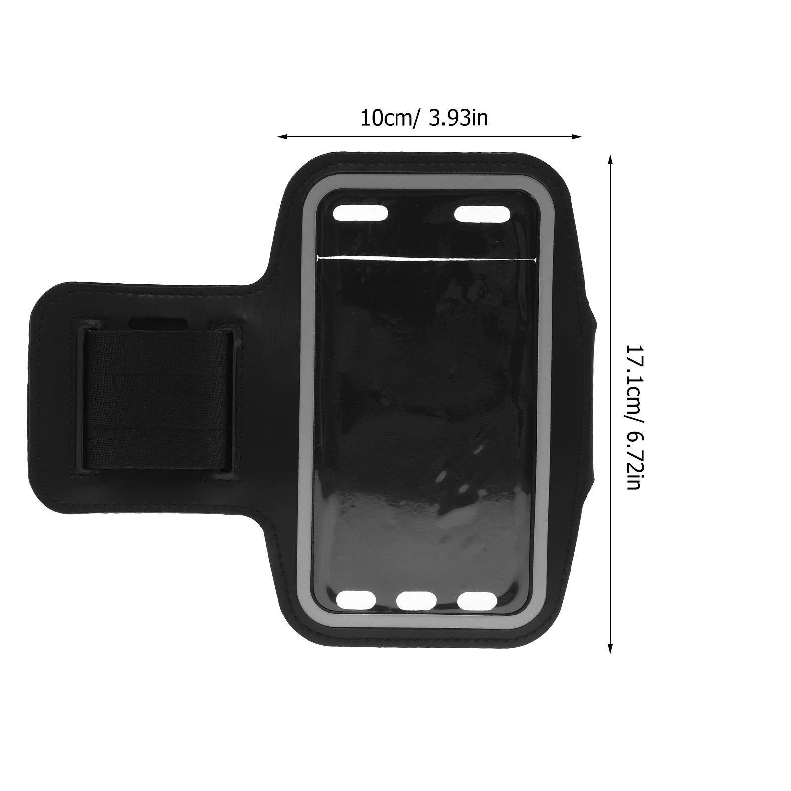 Arm Band for Smart Phone Bag Mobile Rosy Outdoor Sports Storage Cell with Belt Buckle