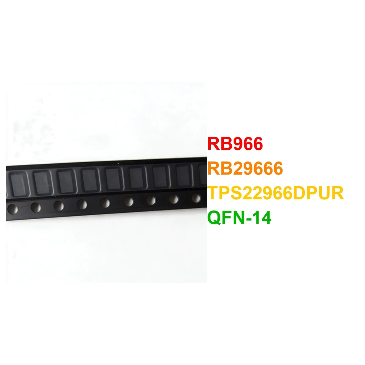(5piece) RB966 RB29666 TPS22966 TPS22966DPUR QFN-14 Chipset