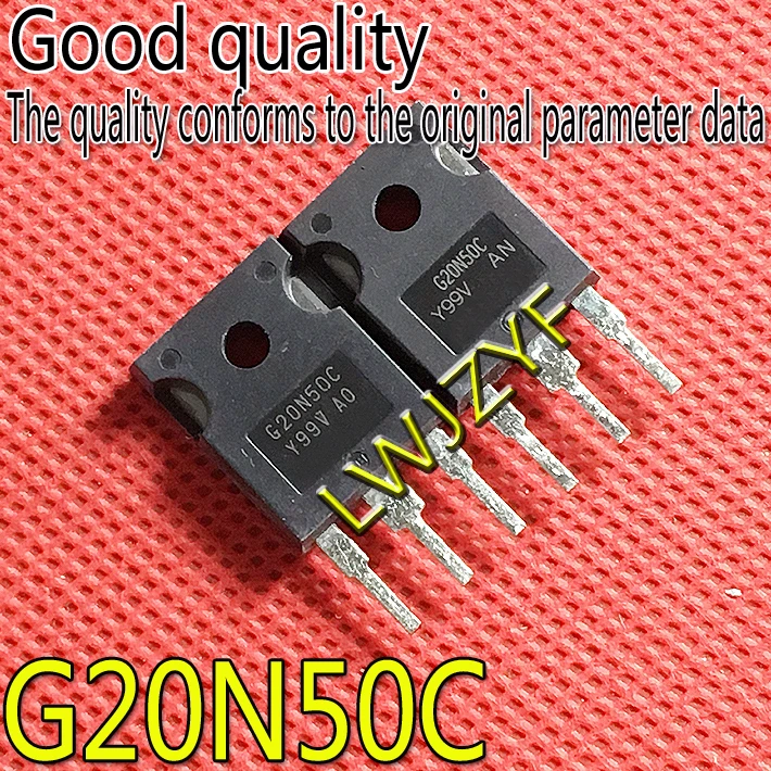(1 peça) Novo chip original grande G20N50C 20N50 TO-247 MOSFET Envio rápido