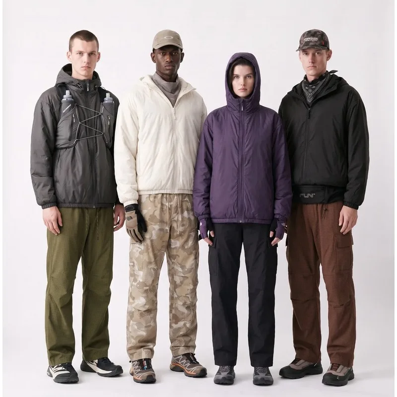 Men's Teflon 3-in-1 Waterproof Hooded Down Jacket – Lightweight, Packable & Warm for Autumn/Winter Hiking & Outdoor Adventures