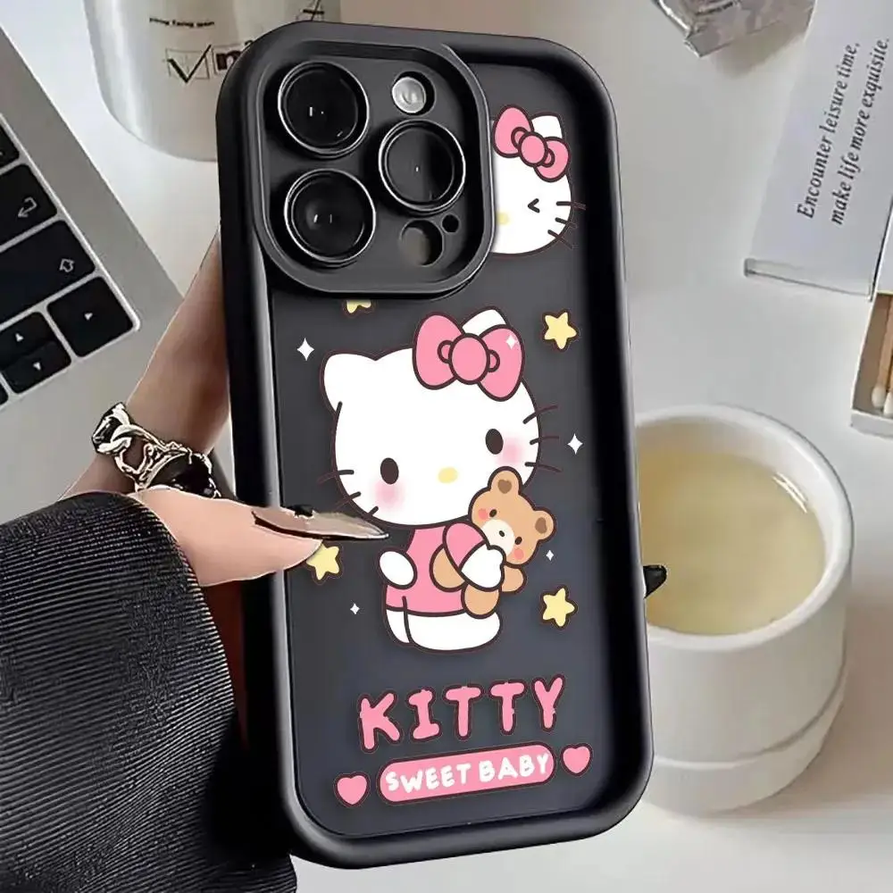 Sanrio Hello Kitty Star Case For Xiaomi POCO M6 M3 Pro F3 F5 X5 F4 14T 12T 11 Lite Cover Soft Funda Silicone