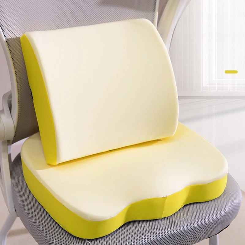 2pcs Waist Back Waist Pillow Cushion Seat Workstation Sedentary Artifact Office Chair Cushion Cojines Almofada Chair Cushion