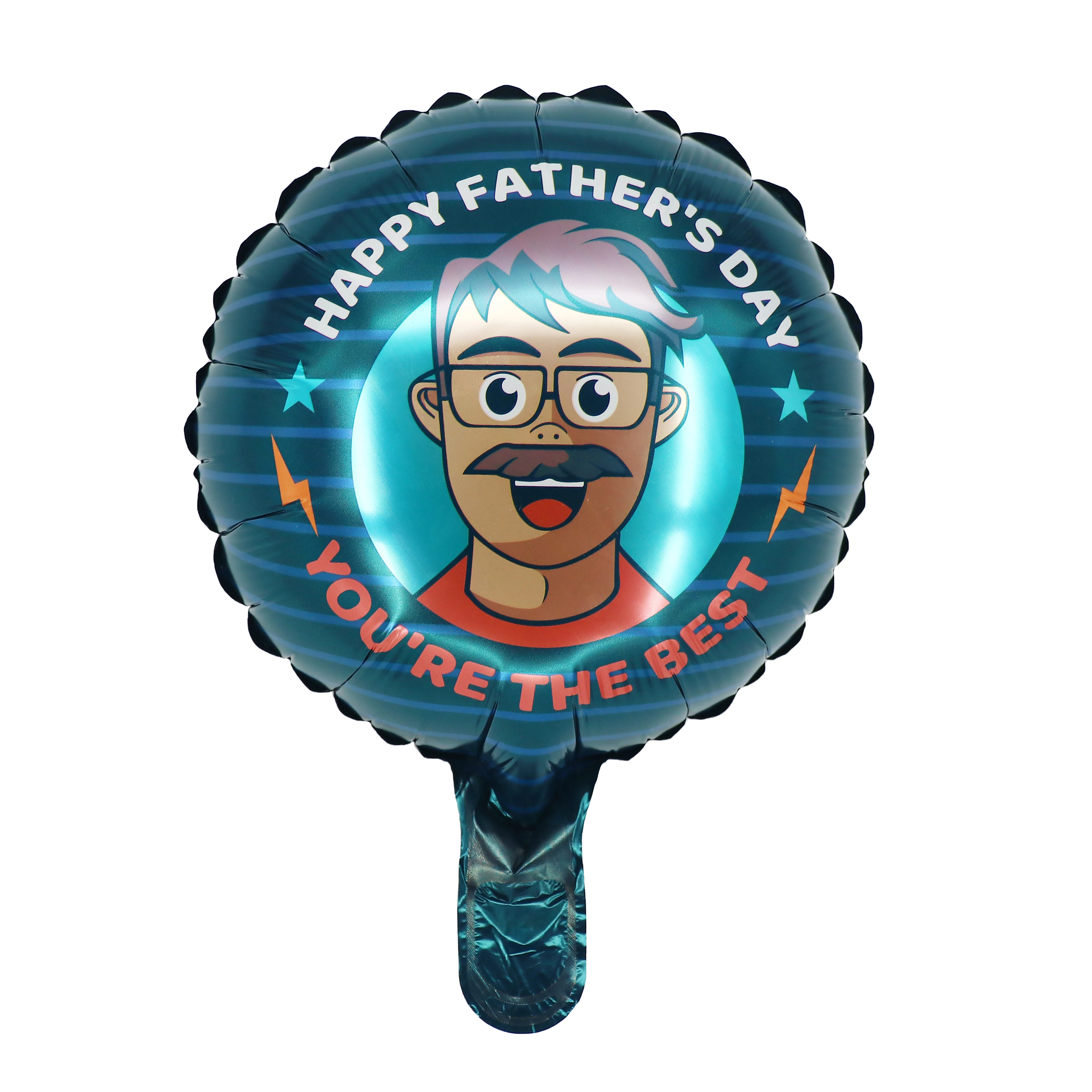 10pcs 10inch Happy Father\'s Day Foil Balloons Fathers Day Spanish Te Amo Papa Air Globos For Father Birthday Party Decorations