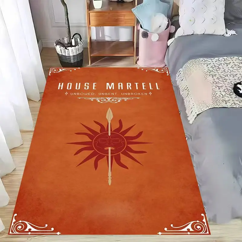 TV Series T-Thrones Door Mat Entrance Non-slip Washable Kitchen Carpet Living Room Hallway Rug Bathroom Door Mats Home Decor