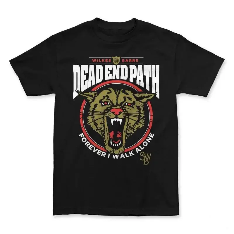Retro Dead End Path Band Walk Alone Black T Shirt All Size For Men Ag482