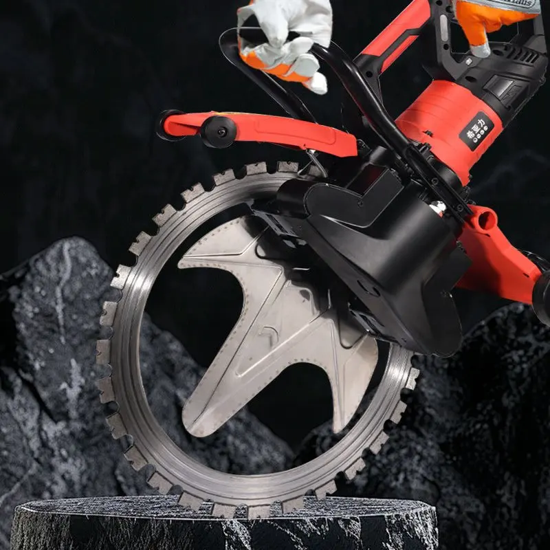 Concrete Wall Cutting Ring Saw Machine with 299mm Cutting Depth for Concrete Cement Block Wall and Floor Cutting