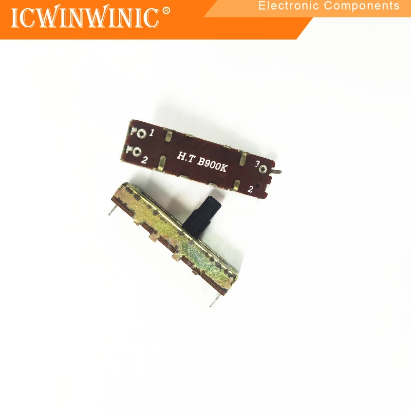 

1piece Sewing machine pedal HT 3.5 cm single B900K straight sliding potentiometer handle length 10MM