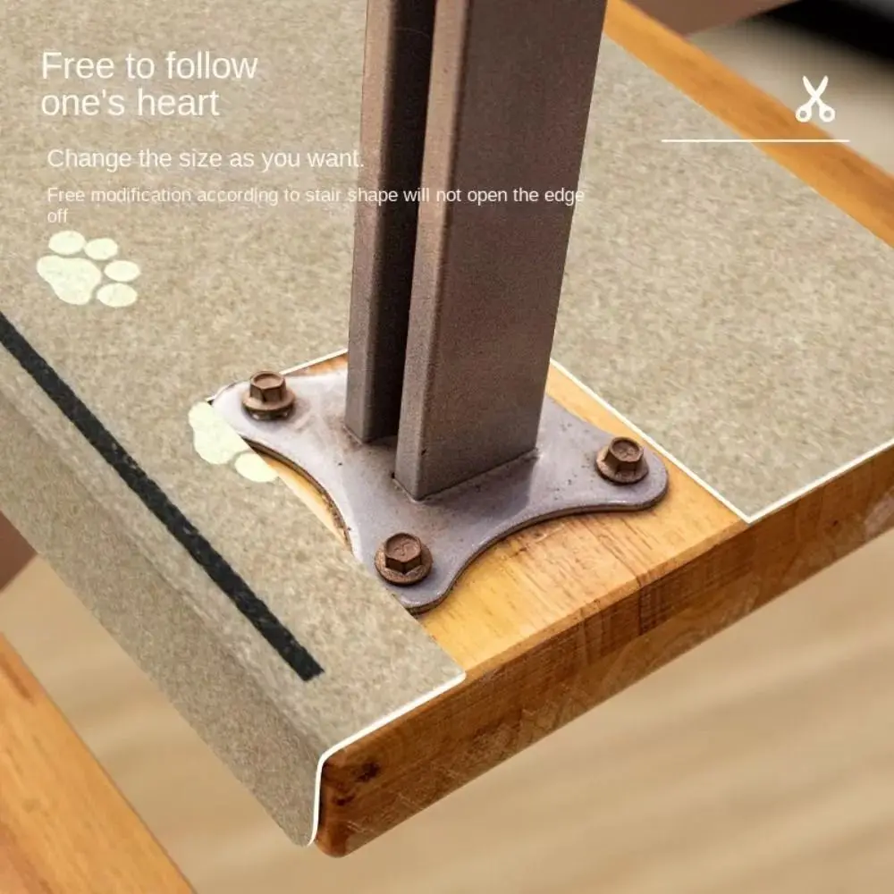 Durable Luminous Stair Mats Self Adhesive Water Absorbent Stair Carpet Pad Washable Non-slip Soft Floor Mat