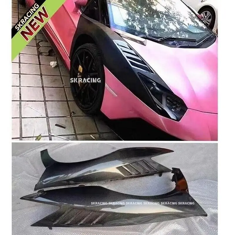 For 2012-2022 Lamborghini Aventador Carbon Fiber Bodykits Exterior Side Fender Cover Car Accessoires Parts