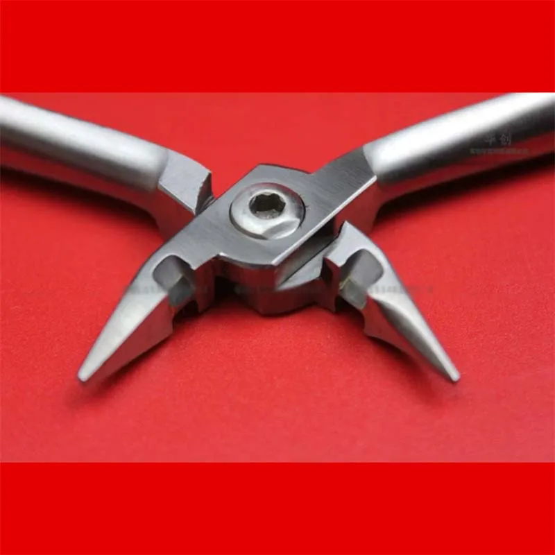 Medical dental orthopedic instruments, stainless steel pliers, steel wire pliers, multifunctional scissor pliers, 13cm long