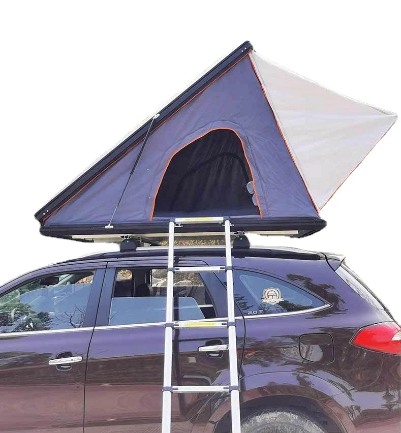 

Outdoor adventure camping tent Quick automatic open Hard shell SUV car roof top tent 2-3 person family tent