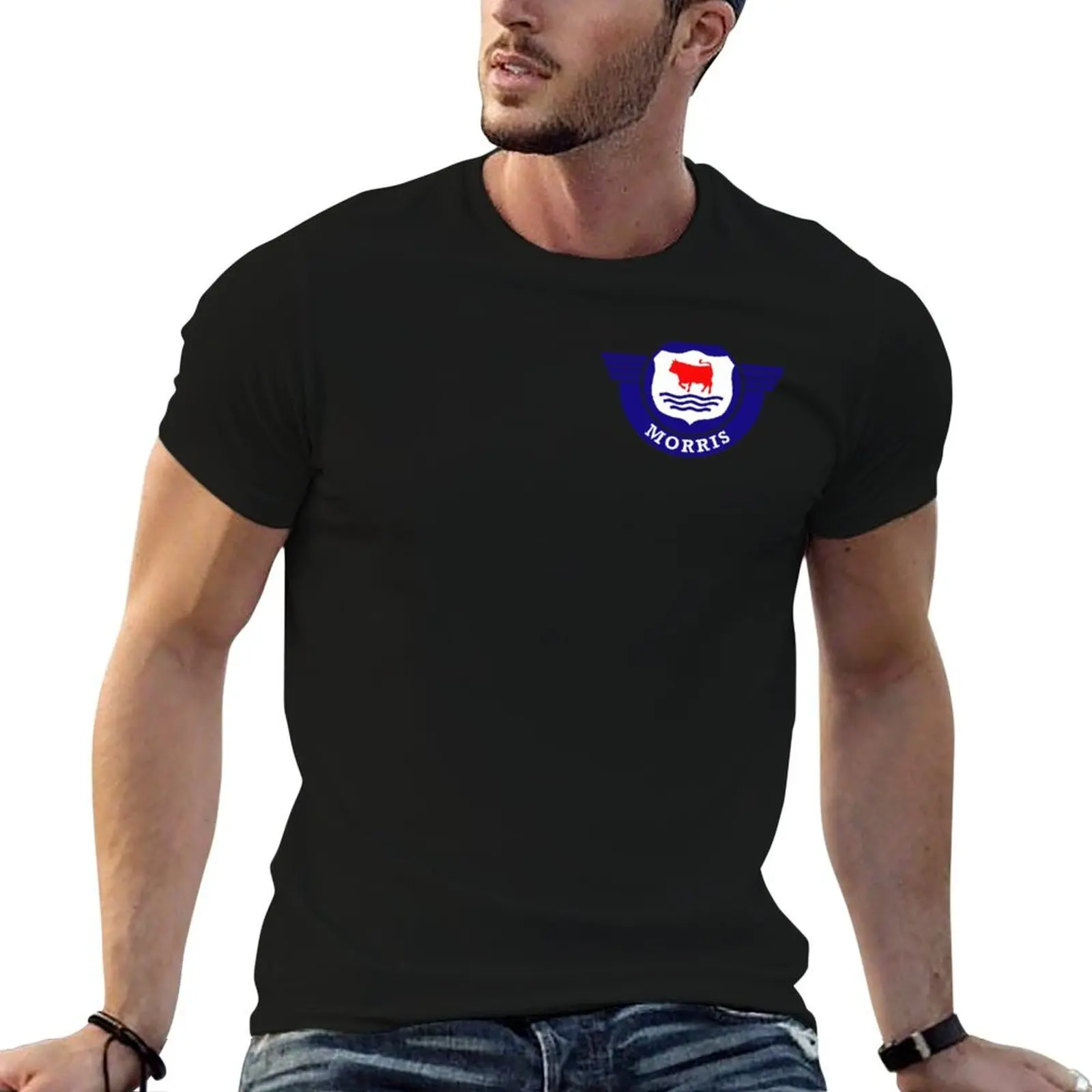 The Mighty Morris Cars Logo T-Shirt anime shirt Funny t-shirts Men's cotton t-shirt