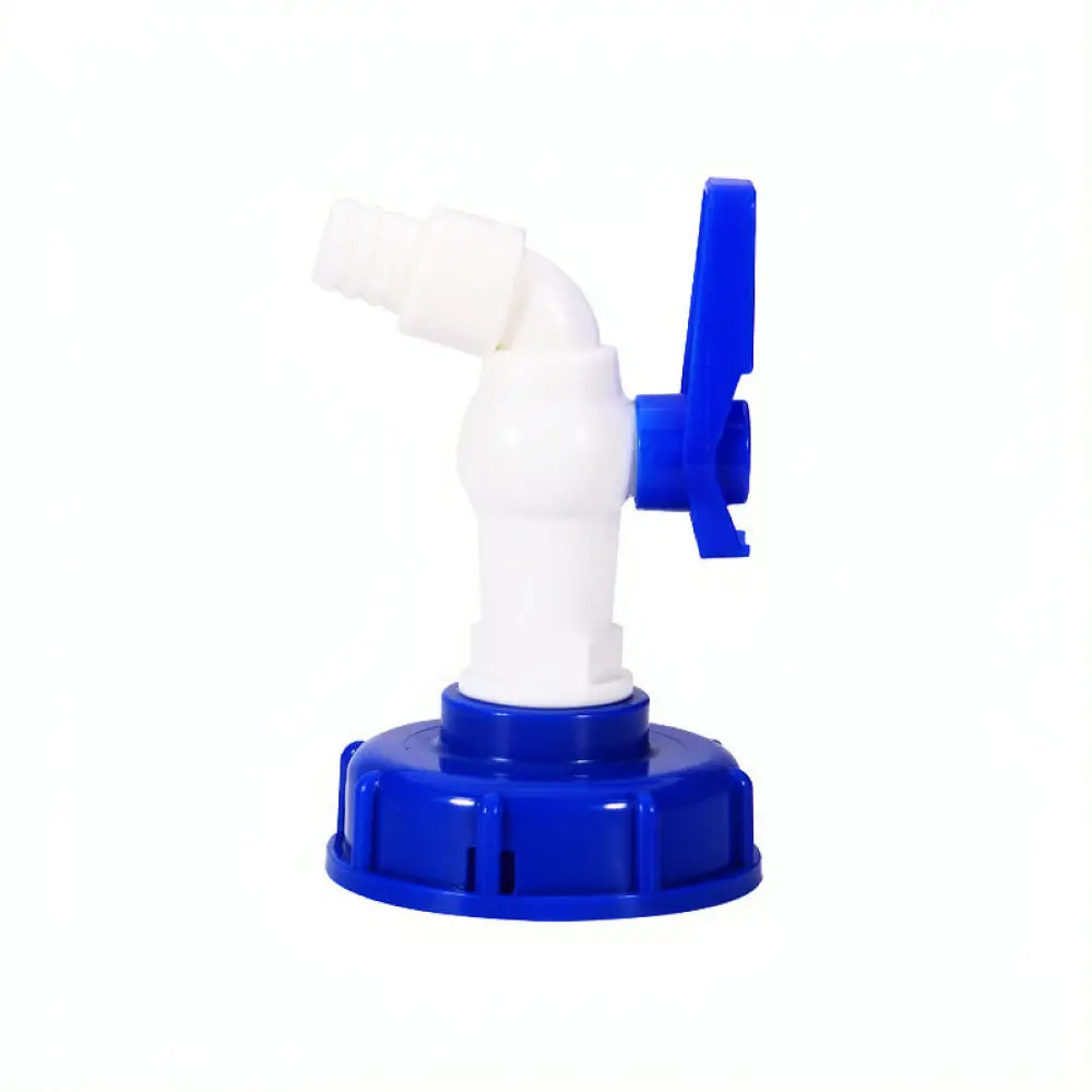 For For Shuishan IBC Tank Valve Plastic Hose Adapter Faucet Connector Industrial Tote Fluid Discharge Control Fitting