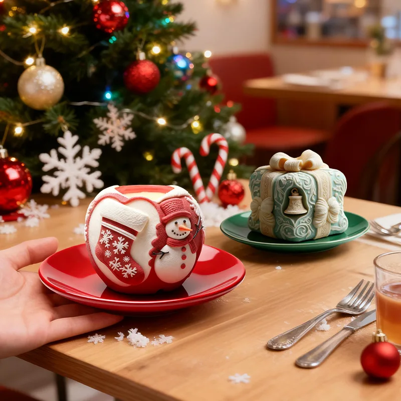 3D Christmas Apple …