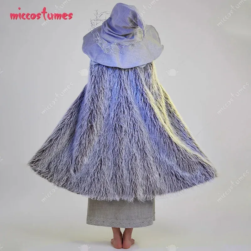 

CyWomen’s Witch Cosplay Costume Long Dress Cloak and Witch Hat Set