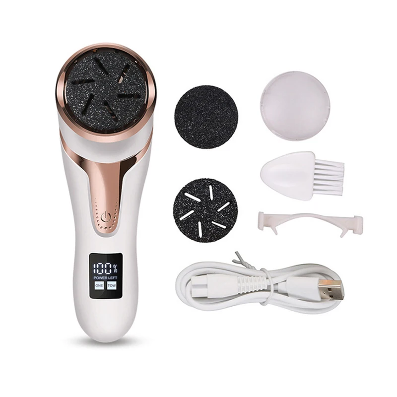 Electric LCD Foot Callus Remover USB Rechargeable Foot Scrubber Hard Dead Skin Professional Callus Remover Machine