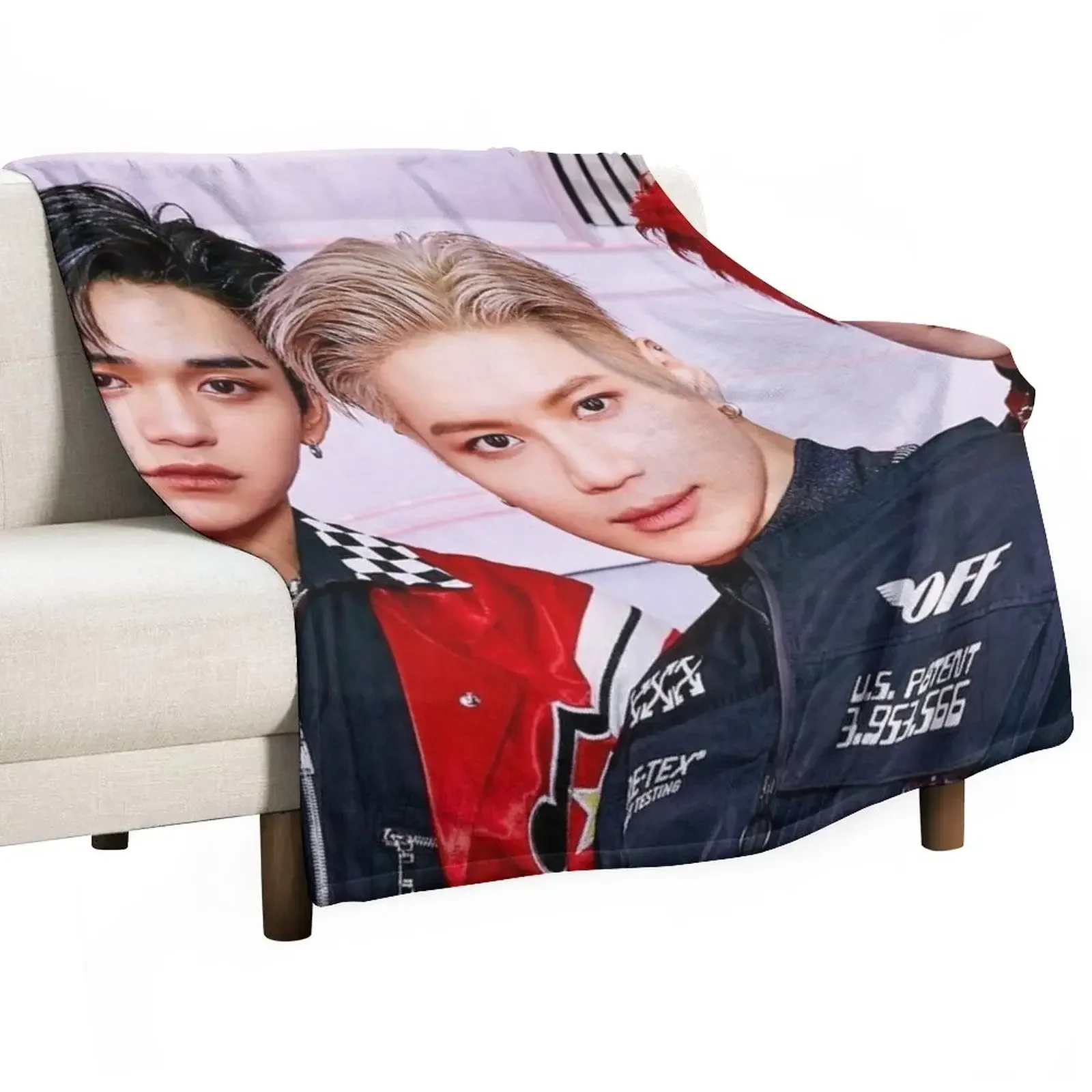 SuperM Throw Blanket Sofa wednesday for babies warm winter Blankets