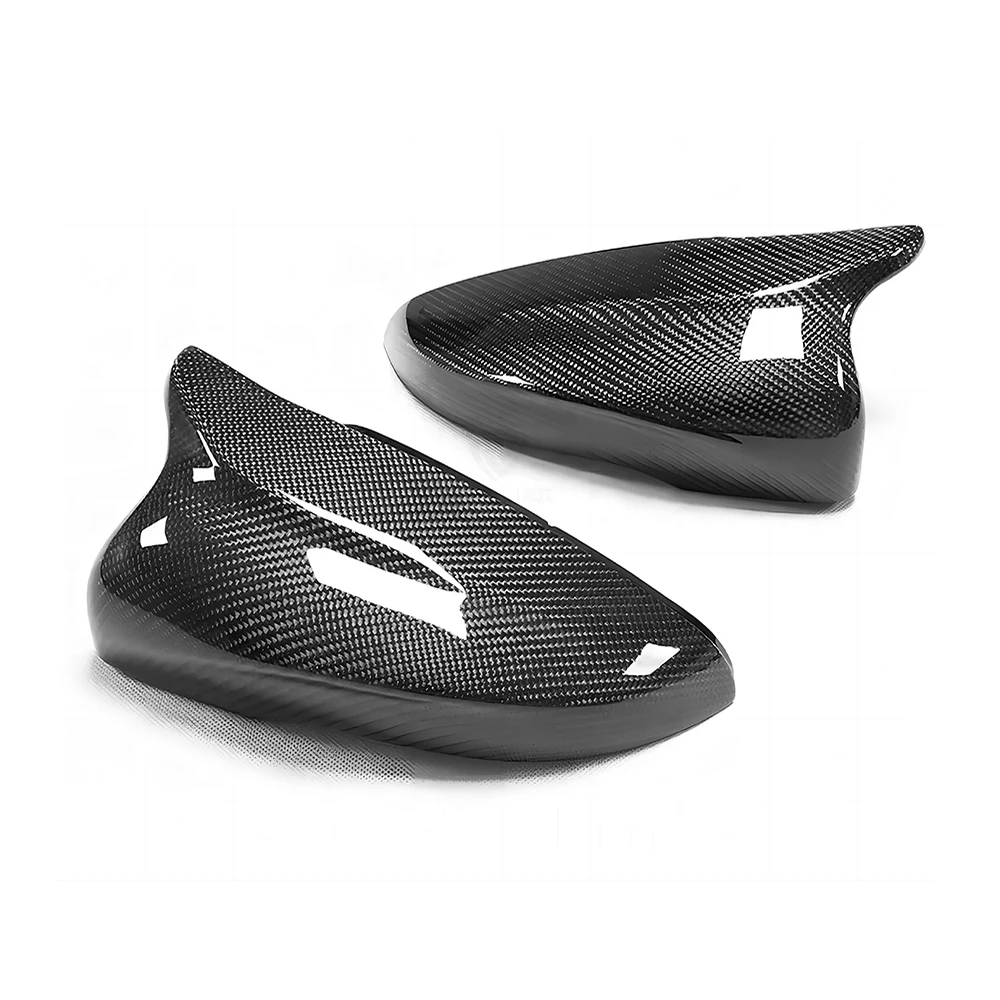 

Replacement Rearview Side Mirror Covers Cap For Volkswagen VW GOLF 6 Touran BORA Passat M Style Carbon Fiber Shell