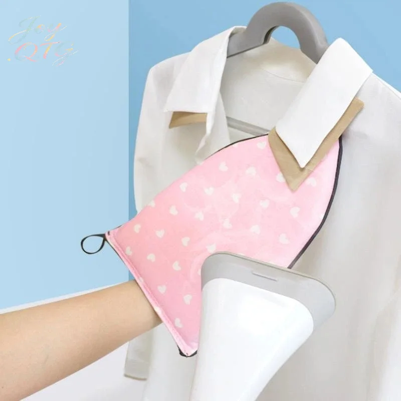 1Pcs Fabric Handheld Ironing Board Steam Small Home Ironing Gloves Anti Ironing Household Insulated Handheld Ironing Tray