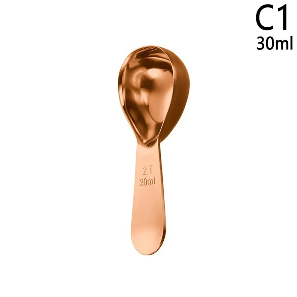 Stainless Steel Coffee Spoon And Measuring Spoon  Measuring Spoon Precise Ergonomic Spoon