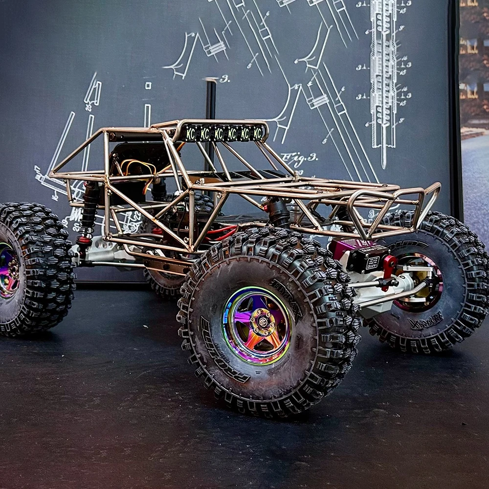 

Высокопроизводительная трубная рама из титанового сплава TC4, клетка для свиней для 1/10 RC гусеничного автомобиля AXIAL SCX10 Wraith 90045 90018, обновленные детали