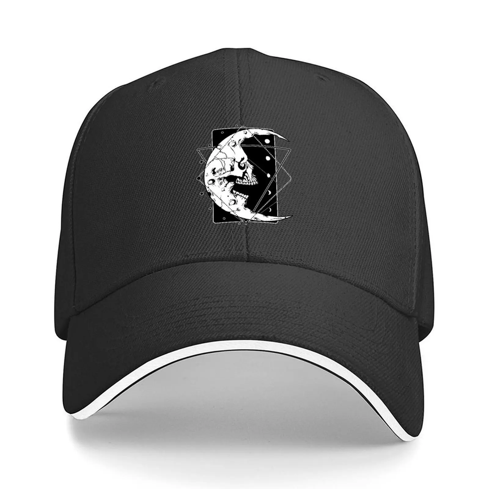 

SKULL MOON Baseball Cap birthday western Hat sun hat Luxury Cap Mens Hats Women's