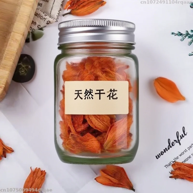 Quality Lily Dried Flower Bai He For Soap Wedding Candle Decorative Mix Flower Material Making