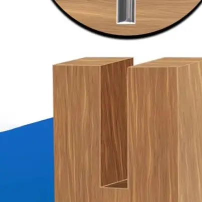 

TCT Double-Edged Straight Cutter 1/4 Opening,Handle-free For Boards,Small Router Hand Tool Power Tool Accessories