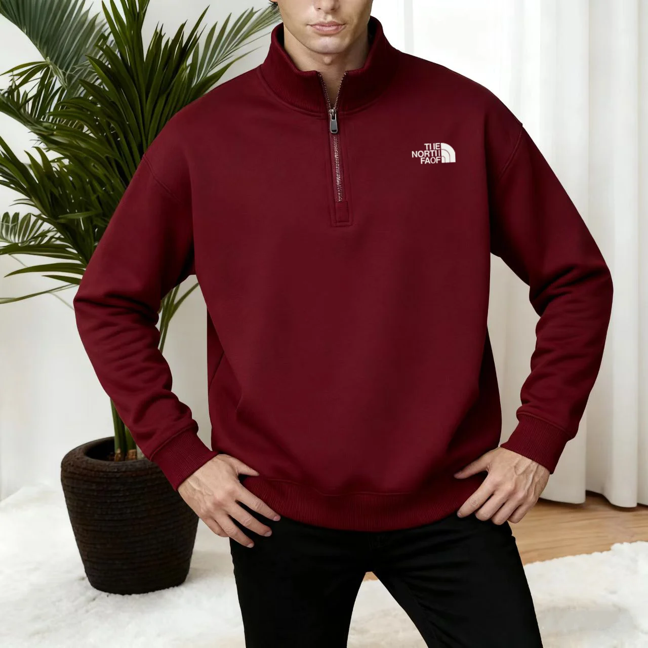 2025 Sudadera con capucha de media manga estilo moda coreana