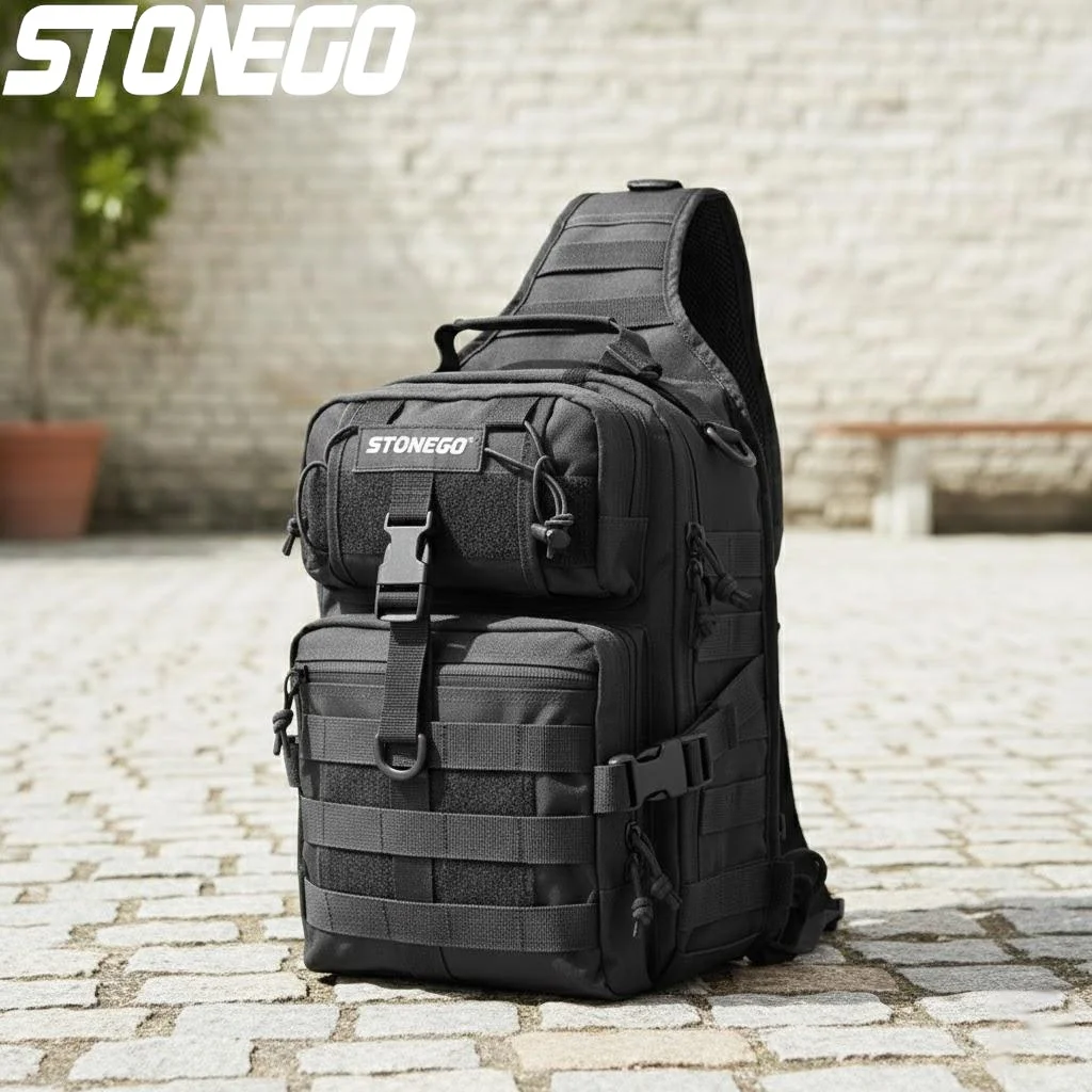 

Водонепроницаемый тактический рюкзак-слинг EDC для походов, кемпинга, треккинга и активного отдыха