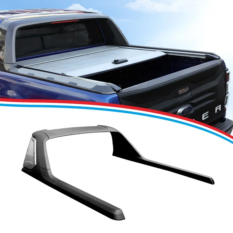 OEM Pickup ABS Tonneau Cover grandbox With Roll Bar For navara accessories Hilux Vigo D-max Amarok Ranger F150 Tacoma Tundra