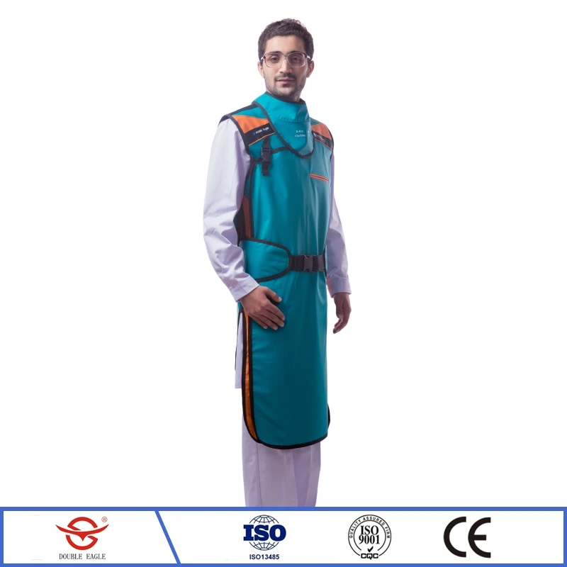 Хорошее качество рентгеновского гамма-излучения защитная 0,35/0,5 ммpb супер мягкий свинцовый жилет пальто радиологическая защита свинцовая одежда