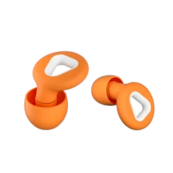 WOO 30DB Anti-Noise Earplug Reusable Soft Silicone Ear Plugs For Helping To Improve Sleep And Reduction Snore Sound